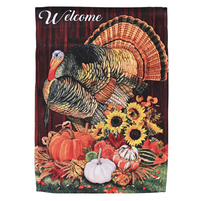 Drapeau de jardin Welcome Turquie