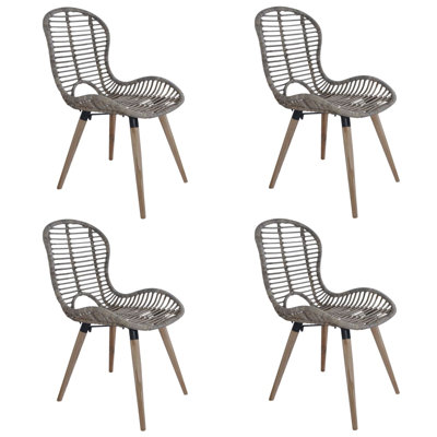 EmeraldCove 45cm H Upholstered Stacking Side Chair
