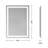 Lashaunte Rectangular  LED Bathroom Vanity Mirror with 3 Color Adjustable Lighted and Memory Function-1557512329-1557512317