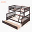 -Over- Bunk Bed With Ladders And Two Storage Drawers Old Sku:LTAAP）