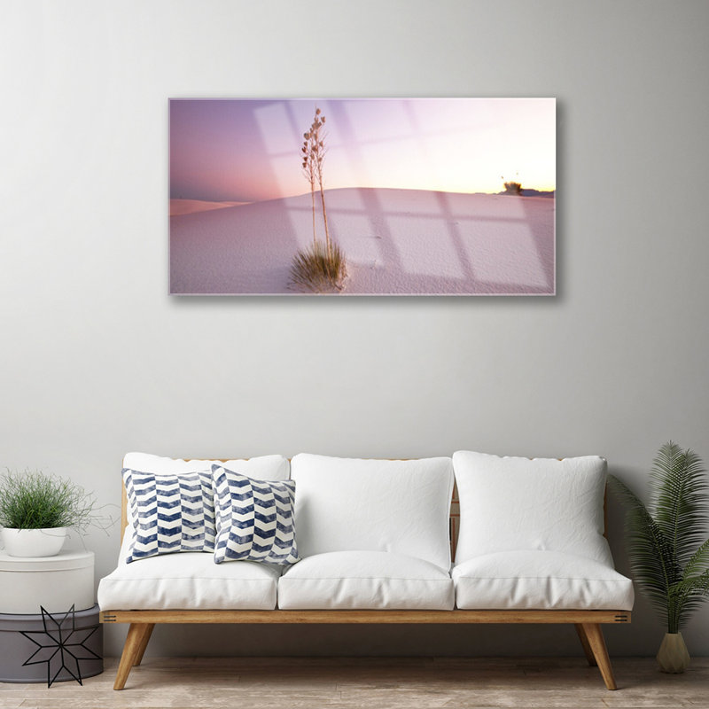 Desert Landscape - No Frame Print on Glass
