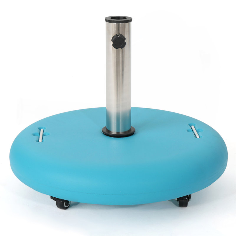 BASE DE PARAPLUIE WHEELIE - ROND, Sarcelle
