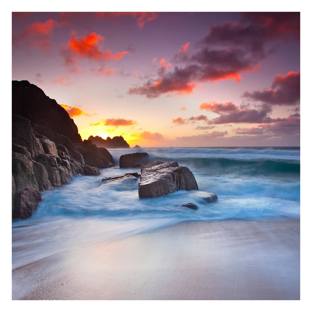 Strukturierte Fototapete By the Sea in Cornwall 2,88 m x 288 cm