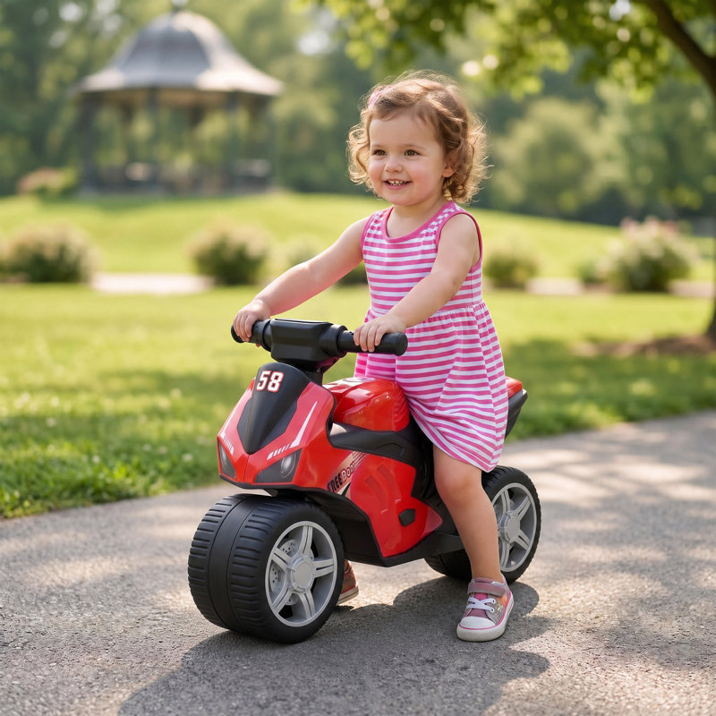 HOMCOM Toy with Remote Control, Red