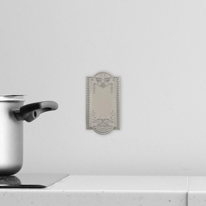 Meadows Blank Wall Plate, Satin Nickel