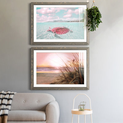 " Sun Bathing " 2 - Pieces