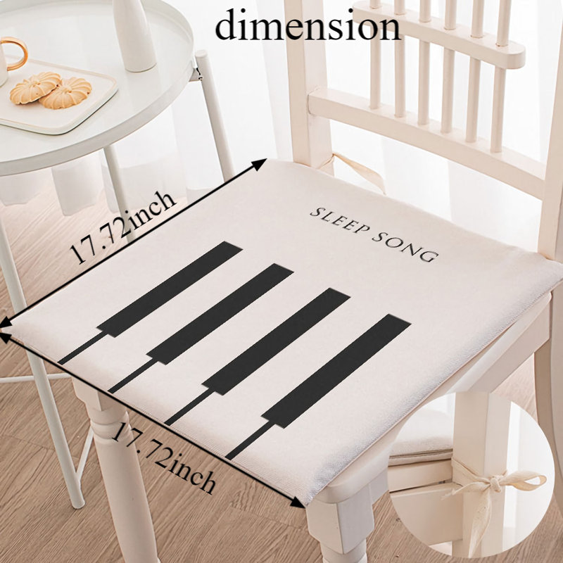 Coussin de chaise Latitude Run®, 17,71 po x 17,71 po