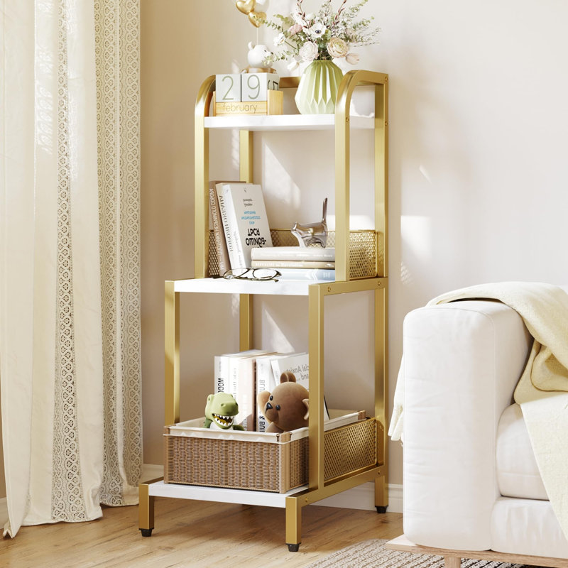 40.1cm W Metal Shelving Unit
