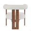 Chaise d'appoint moderne rembourrée avec accoudoirs ronds-1799366106