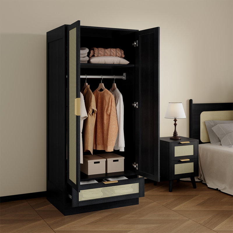 Boho 2 Door Wardrobe