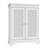 Spacious White Makeup Vanity Cabinet With Board And Glamorous Appeal Modern Cd Storage Adjustable Partition Space Design