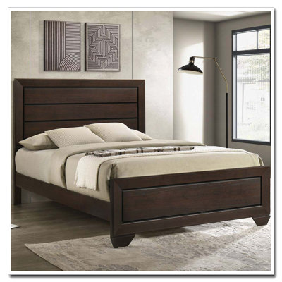 Wood Panel Bed