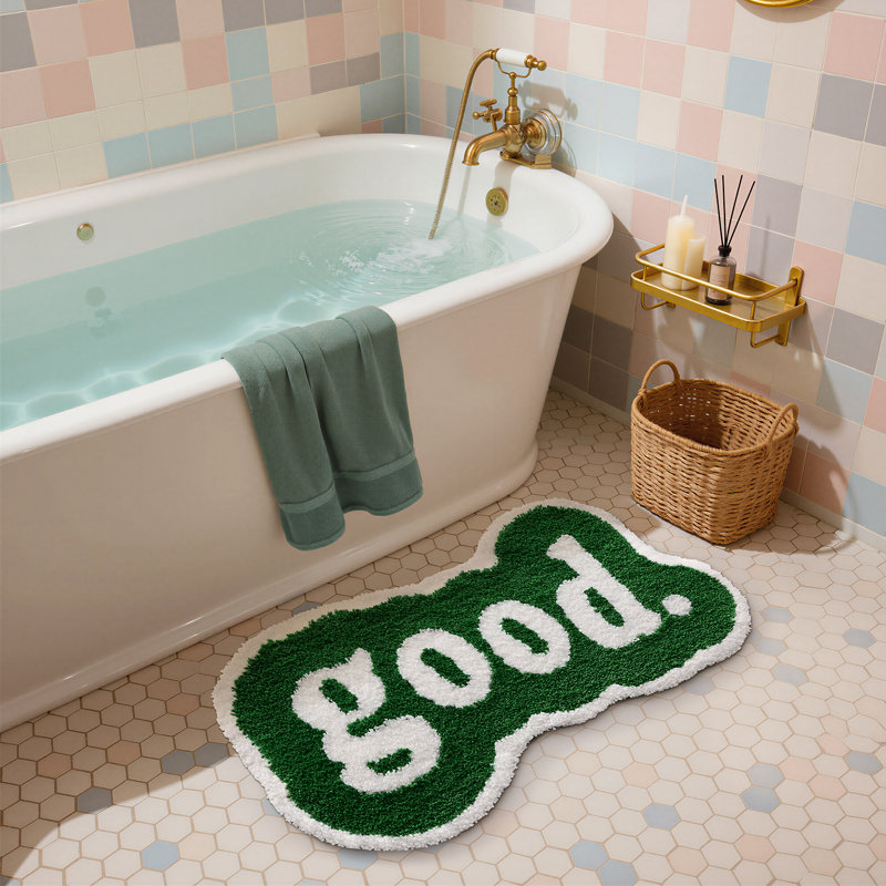 Tapis de bain antidérapant lavable