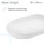 Lavabo vasque ovale Plaisir