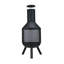Chalen Cylinder Steel Smokeless Chimnea
