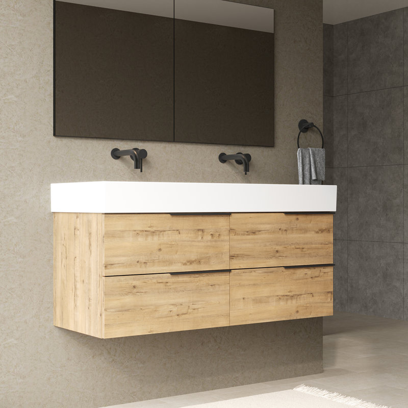 Aernout 2mm Single Bathroom Vanity with Basin