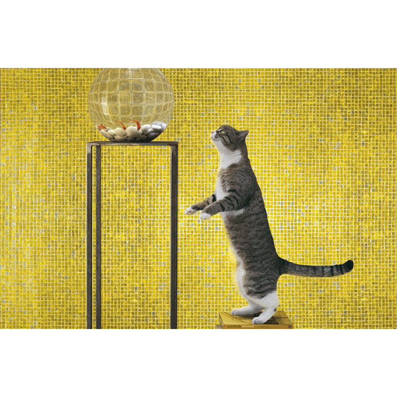 Ale 5/8" x 5/8" Glass Mosaic