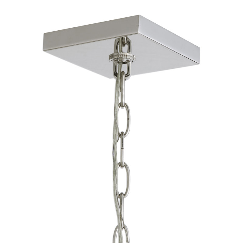 Chapman 6 - Light Geometric Chandelier