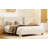 Velvet Bed with Round Wooden Legs-376806554-376806532