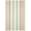 Daphne Stripe Sky Handwoven Cotton Rug-691771557
