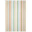 Daphne Stripe Sky Handwoven Cotton Rug-691771563
