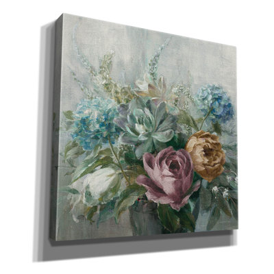  «Natural Elegance Fall Dark On Grey C» par Danhui Nai, art mural sur toile
