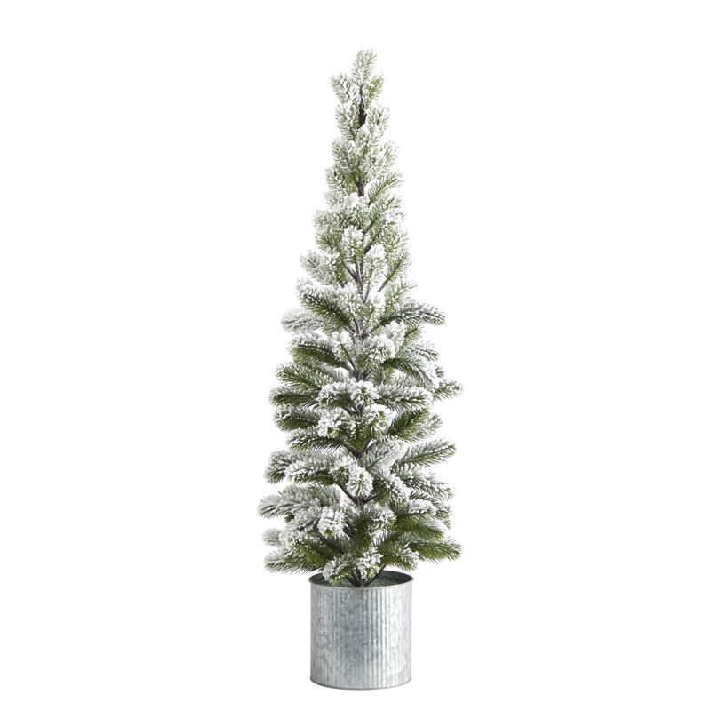 Sapin de Noël artificiel floqué 3 '