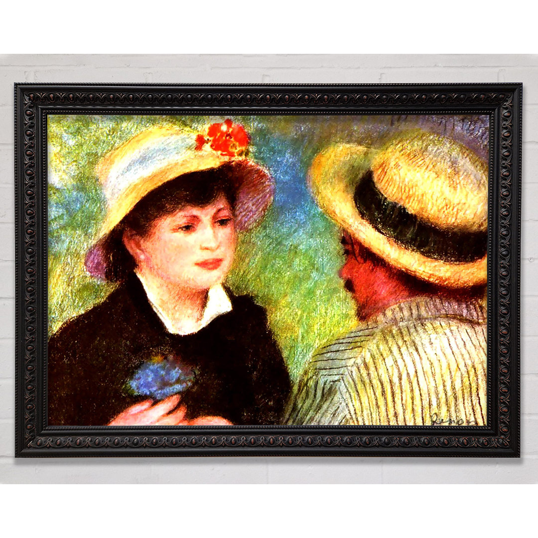 Renoir Les Canotiers Gerahmter Druck