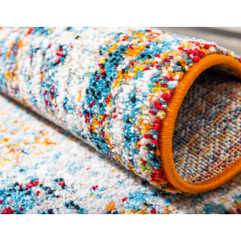 Walmoor Oriental Indoor Rug, Round 8'