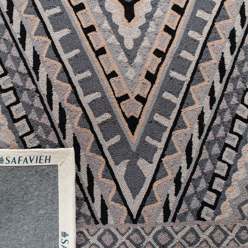 Adera Hand Hooked Performance Southwestern Rug, Runner 2'3" x 8'