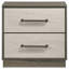 Table de chevet 2 tiroirs Edmondson