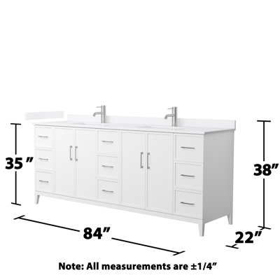 Elan 84 in. Vanity