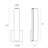 Tubo Slim LED Flush Mounted Sconce-27093410-27093412