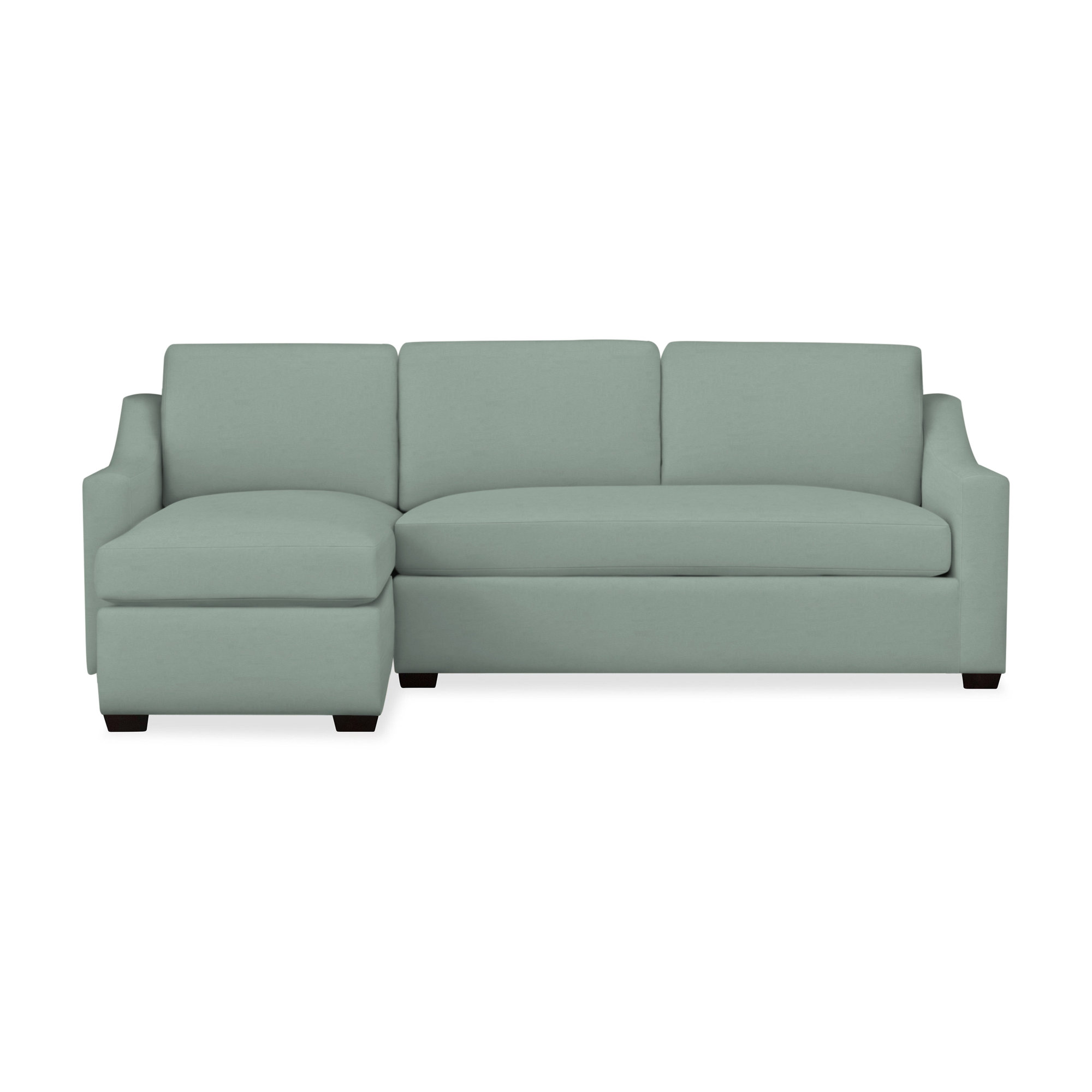 Cranbrook Upholstered Chaise L-Sectional, Left Hand Facing, Bayou Spray Canvas