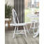 Ensemble de 2 chaises d'appoint style campagnard