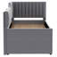 Lit de jour simple tapissier avec couchette et trois tiroirs-883430214-883430264