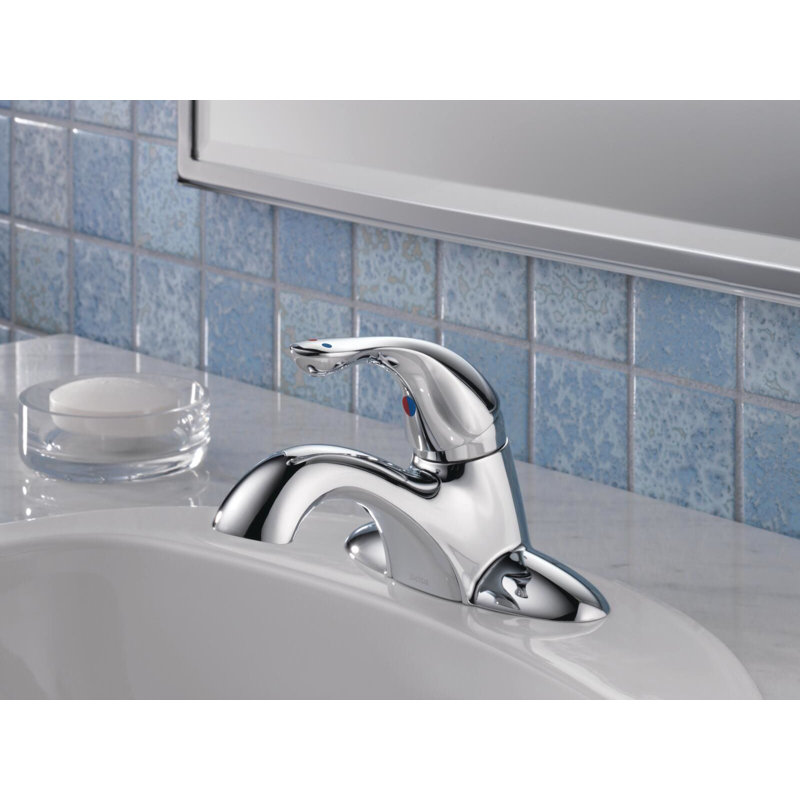 Robinet de salle de bain à ensemble central avec bonde