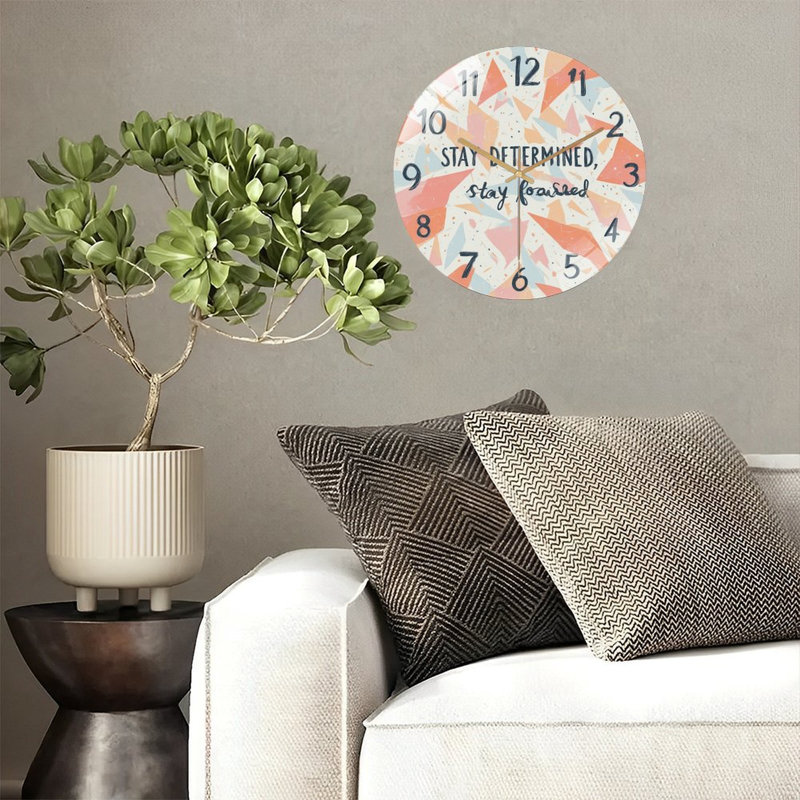 Horloge murale Motivation