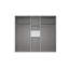Raelen 6 Door Manufactured Wood Wardrobe-972496738