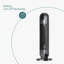 LIVIVO 60Cm Oscillating Tower Fan Heater