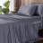 100% Tencel Cooling Sheets, 18” Deep Pocket Sheet set Silky Soft Lyocell Sheets-106950656-106950655