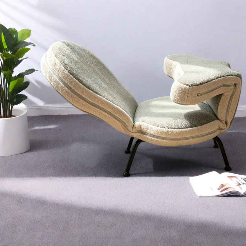 Upholstered Teddy Convertible Chair