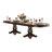 Carlene 8 - Person Extendable Double Pedestal Dining Set