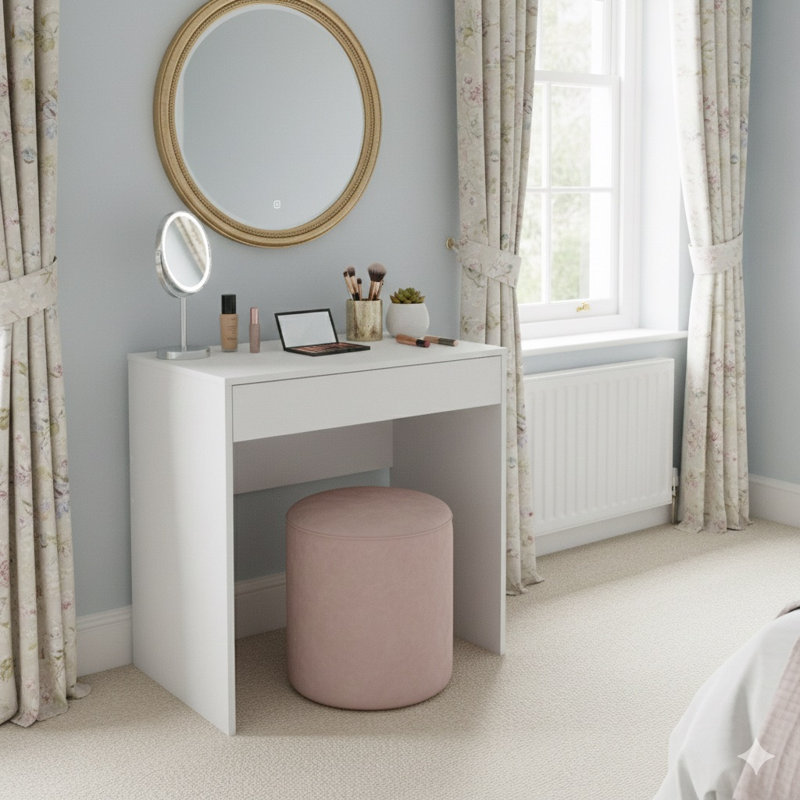 Computer Desk, White