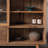 Wall-mounted glass storage rack