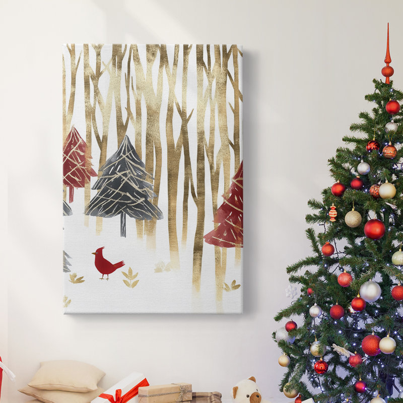 Christmas Holiday Art - Gallery Wrapped Canvas CDXL