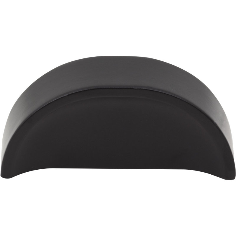 Elara Arch Pull, Matte Black, 12"