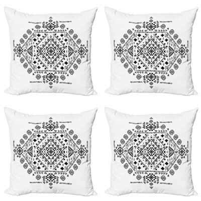 Ambesonne Geometric Reversible Pillow Cover
