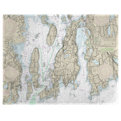 Polyester Cities & Maps Rectangle Placemat