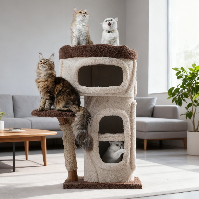 Étagère pour chat 44 po H